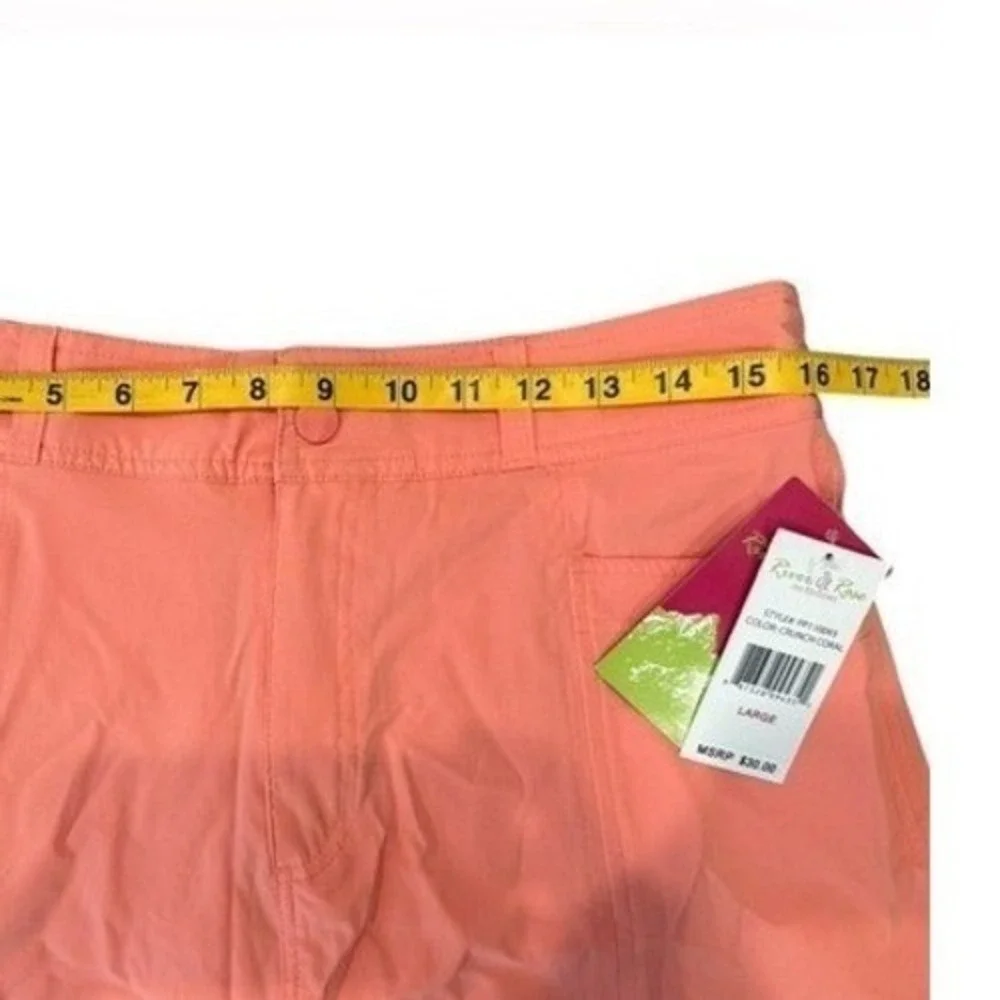 River & Rose Outdoors Women Crunch Coral Hiking Skort Large Gorpcore Tennis Golf